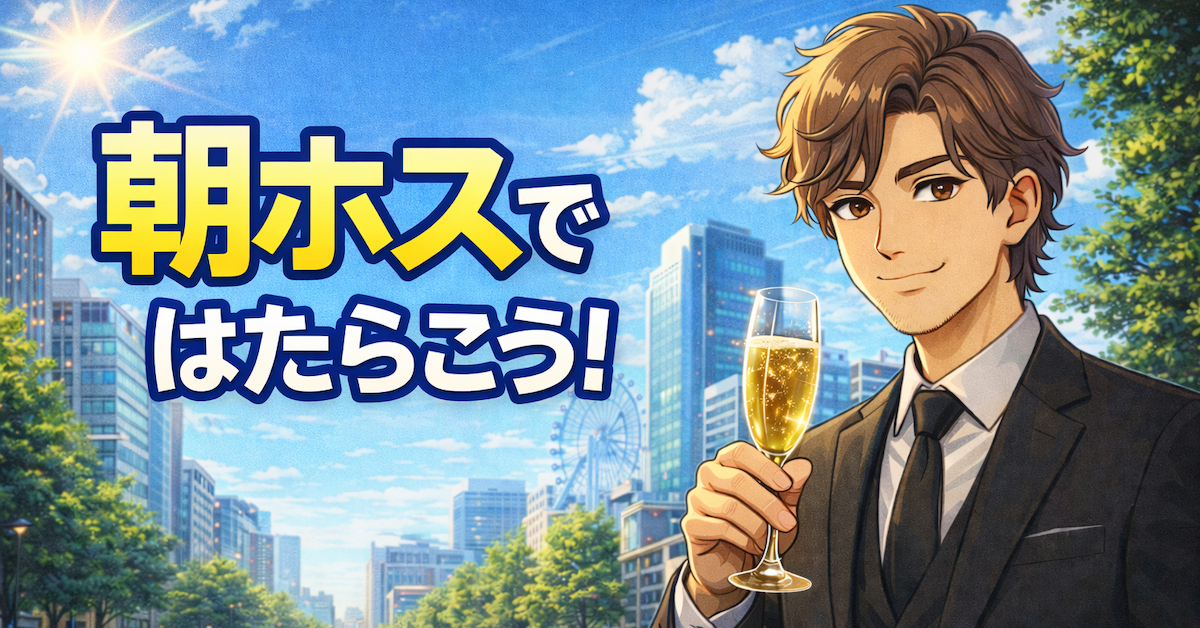 朝ホスで働こう～２部営業のホスト求人～